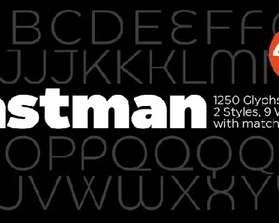 Eastman Sans Serif font
