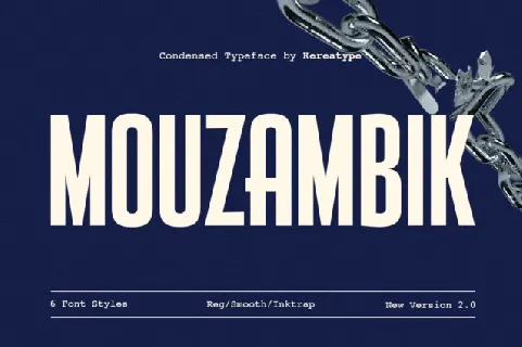 Mouzambik Typeface font