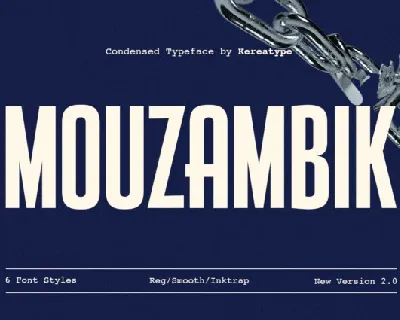 Mouzambik Typeface font