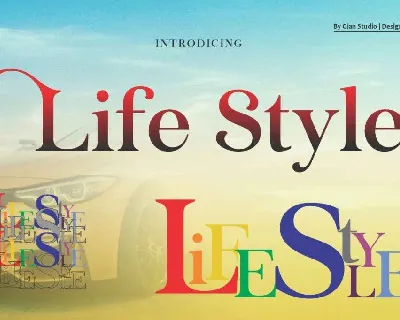 Life Style font