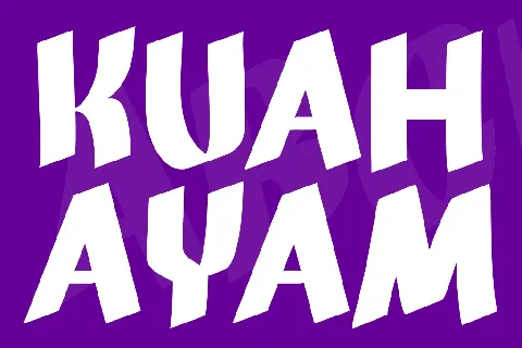 Kuah ayam font