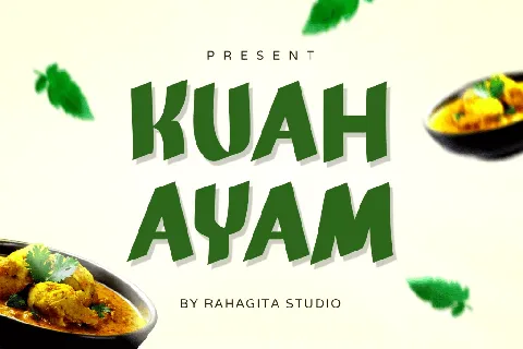 Kuah ayam font