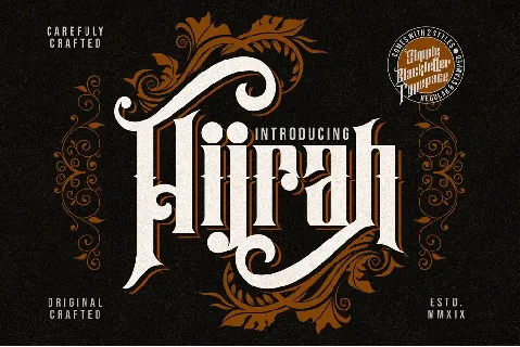 Hijrah_DEMO font