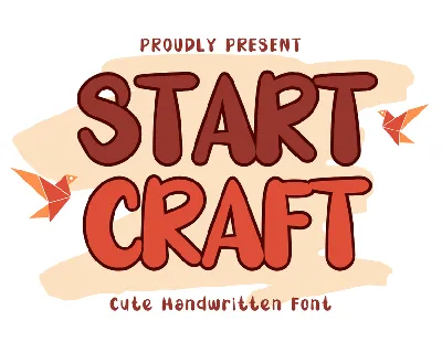 Start Craft font