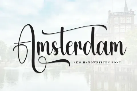 Amsterdam Calligraphy Typeface font