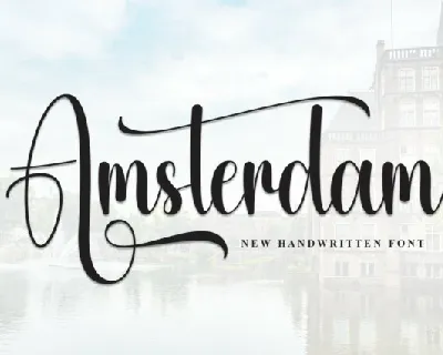 Amsterdam Calligraphy Typeface font