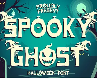 Spooky Ghost font