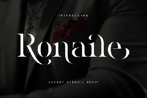 Ronaile font