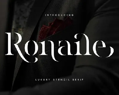 Ronaile font