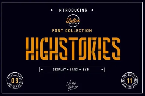 Highstories Family font