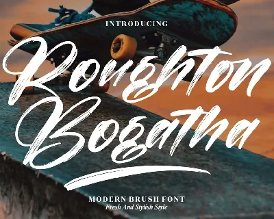 Roughton Bogatha font