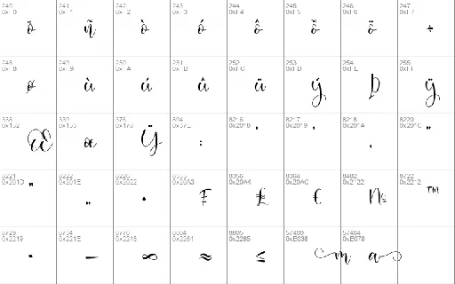 Melisha font