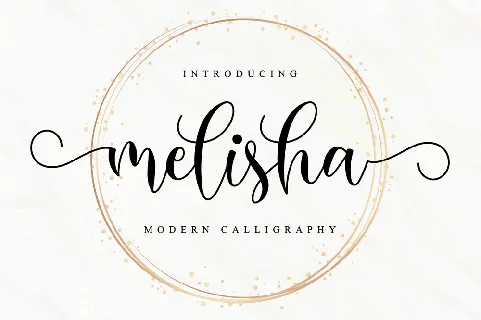 Melisha font