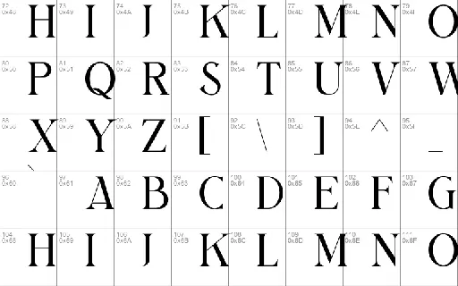 BILARGY font