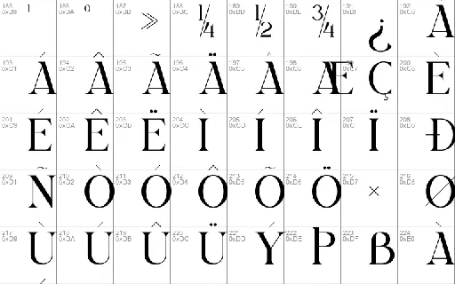 BILARGY font