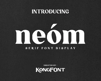 Neom font