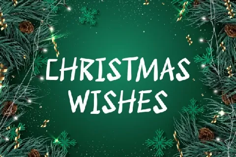 Santa Display font