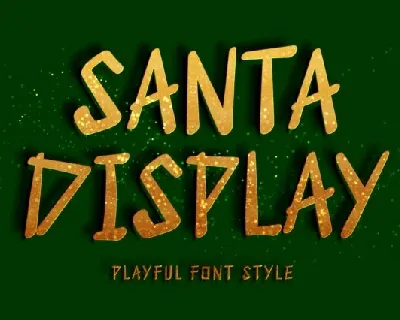 Santa Display font