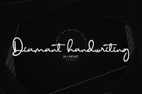 Diamant Handwriting font