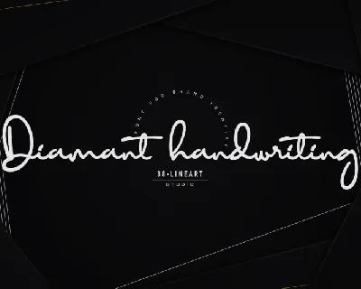 Diamant Handwriting font