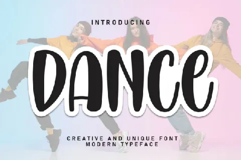 Dance Display font