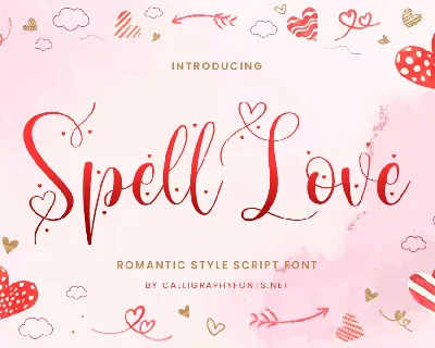 Spell Love Demo font