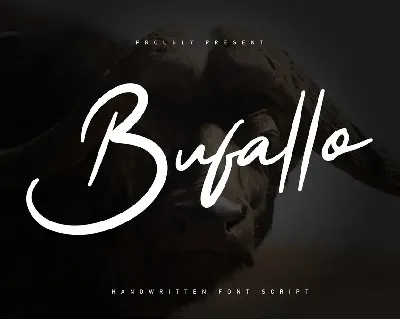 Bufallo font