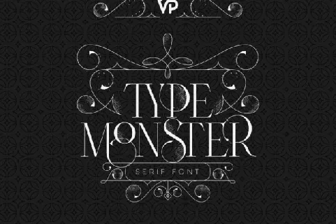 Type Monster font