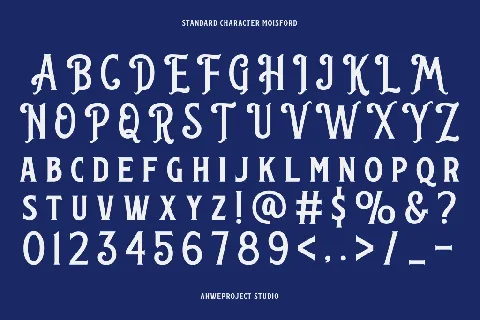 Moisford Free font