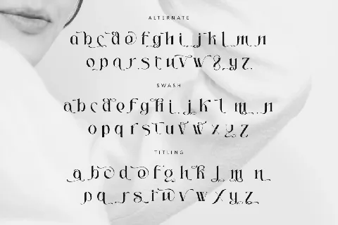 Qinferly - Personal use font