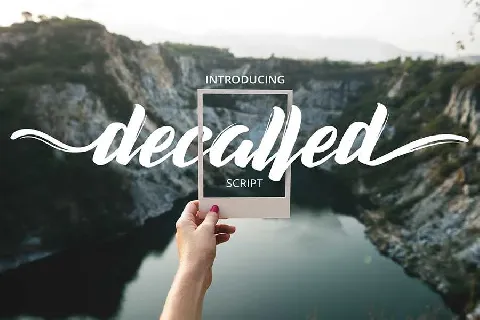 Decalled Script Free Download font