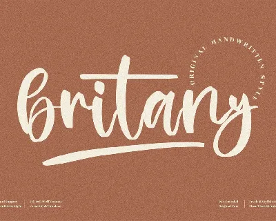 Britany font