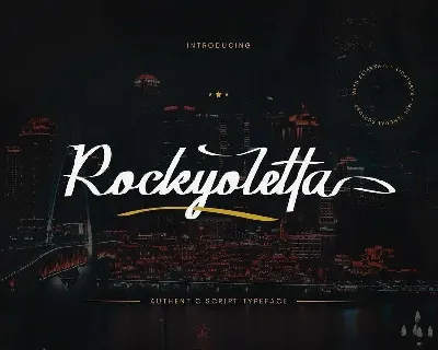 Rockyoletta font