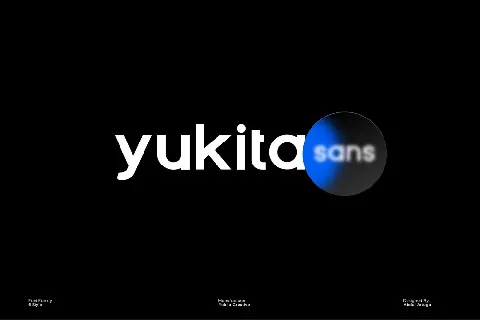 Yukita Sans font