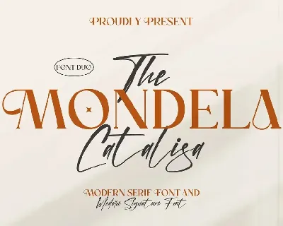 The Mondela Catalisa Duo font