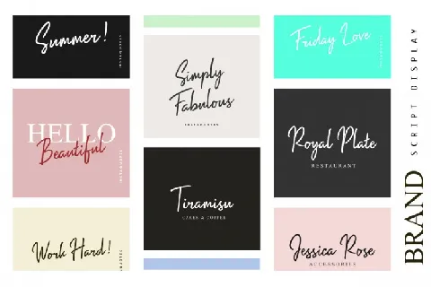 Impossible Script font