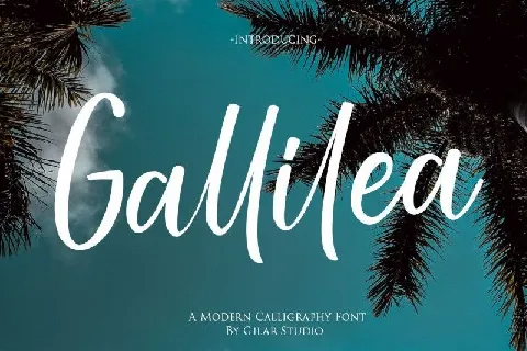 Gallilea font