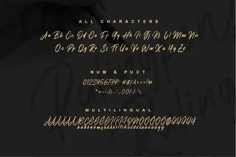 Rulingpen font