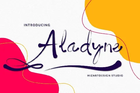 Aladyne font