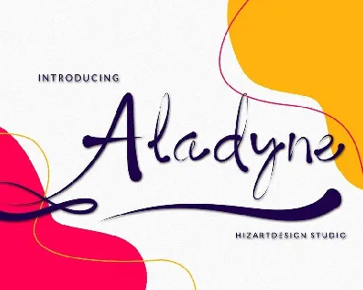 Aladyne font