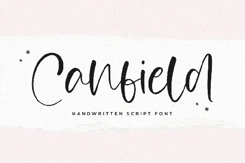 Canfield font