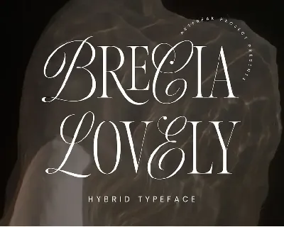 Brecia Lovely font