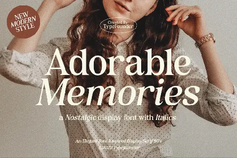 Adorable Memories font