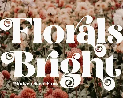 Florals Bright font
