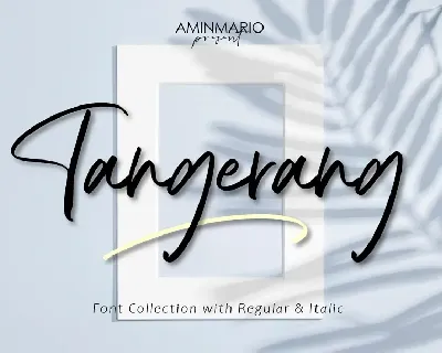 Tangerang font