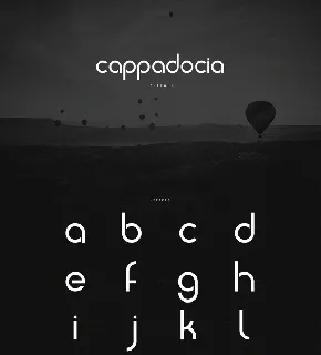 Cappadocia Sans Serif font