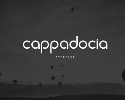 Cappadocia Sans Serif font