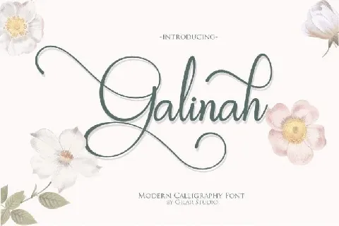 Galinah font