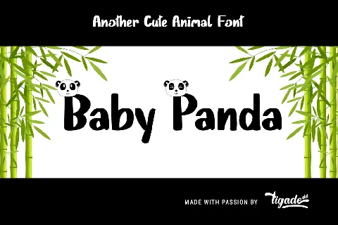Baby Panda Display font