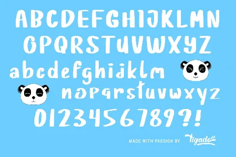 Baby Panda Display font